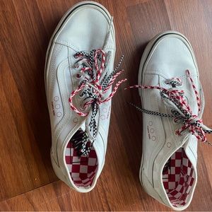 Women’s Vans size 7.5 unique set of vans so cute!
